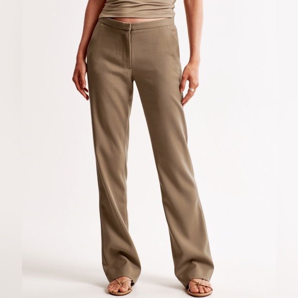 Abercrombie Low Rise Tailored Slim Boot Pant - Picture 3 of 4